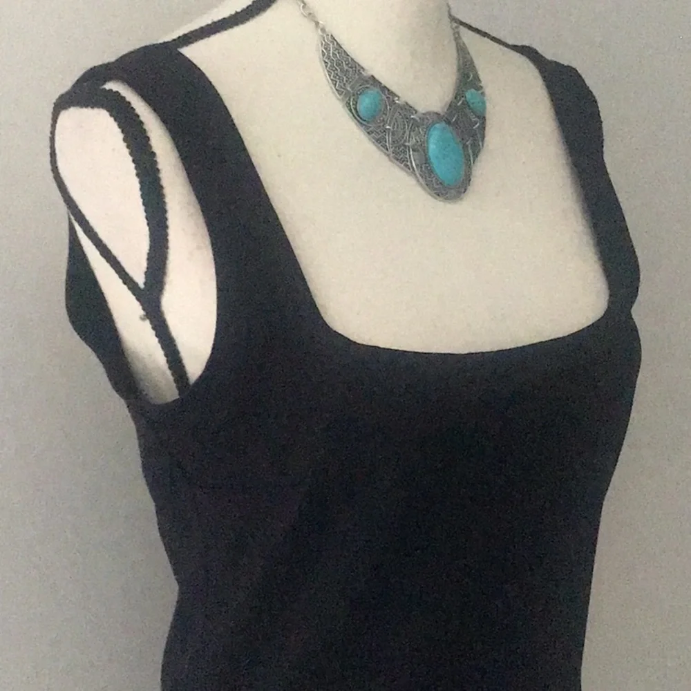 Free people square seam tank top size large